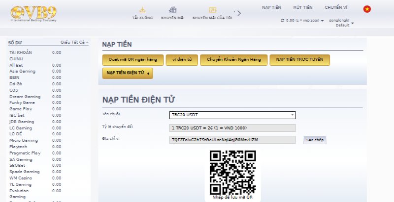 Nạp tiền 4 Gửi tiền USDT cần thực hiện đúng để tránh sai lầm