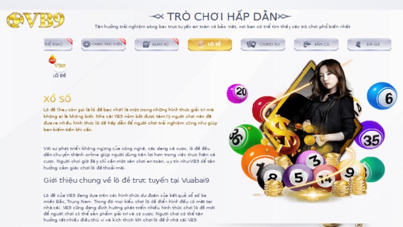 Xổ số lô đề 1 Xổ số lô đề - trò chơi dự đoán chốt số đặt cược
